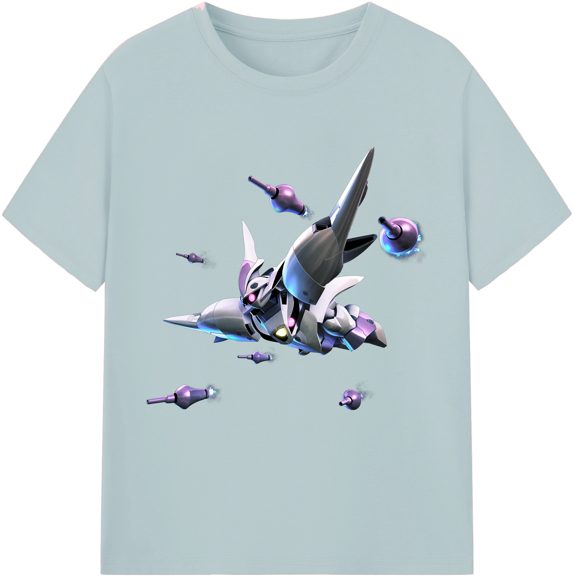 （画像用） 機動戦士ガンダム Mobile Suit Gundam 綿100％半袖Tシャツ（フロントプリント）